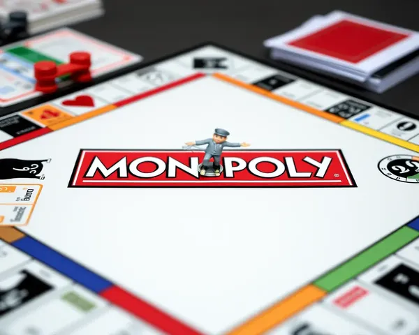 Monopoly Board Image: A Game of Economic Strategy