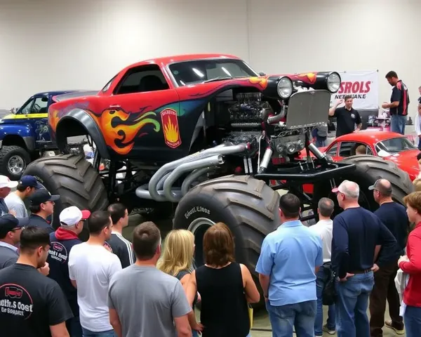 Monster Car Showstopper at Car Show