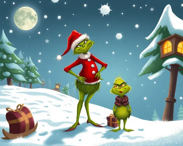 More Grinch Images Emerge Ahead of Christmas Season