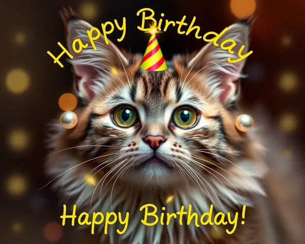 More Happy Birthday Cat Images to Share