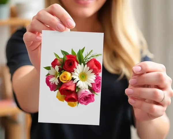 Mundane Card Sample: Computer-Generated Image on Generic Card