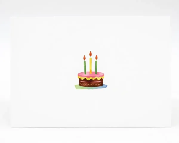 Mundane Card Sample: Unassuming Birthday Card with Watercolor Design