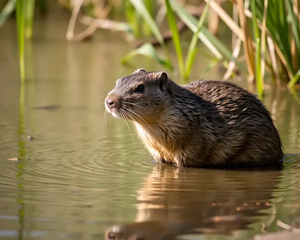 Muskrat Images Reveal Hidden World of Water Dwellers