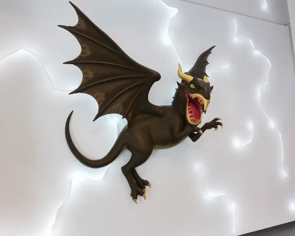 Myths Come Alive on a 3D Gloo Wall Sculpture