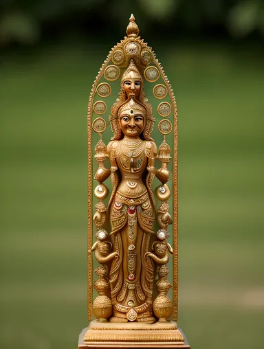 Nagaraja with Multiple Heads Representing Power Aspects