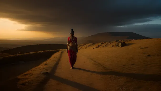 Nagavalli's Ominous Shadow Casts Dark Landscape
