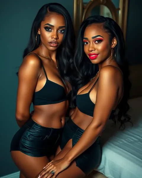 Naked Sexy Black Babes: Boldly Embracing Sensual Freedom