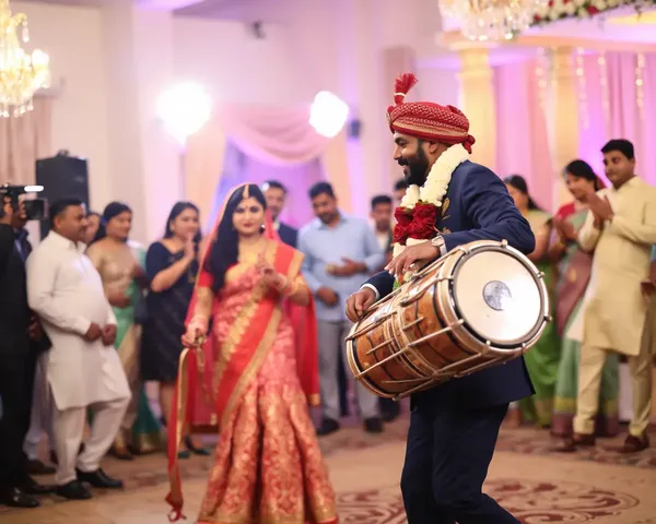 Nashik Dhol Player Enlivens Wedding Ceremony with Music