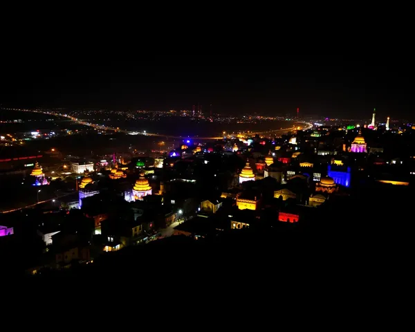 Nasik City Nights Filled with Dhol Drum Music