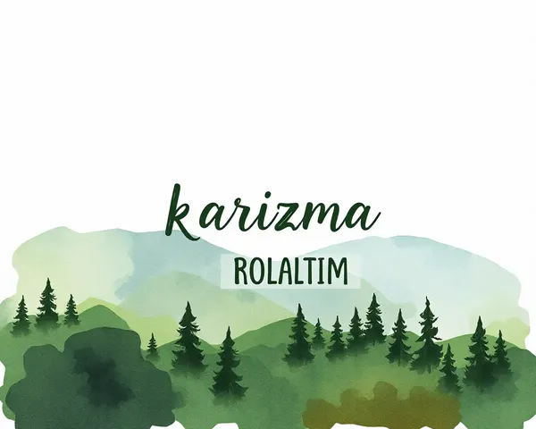 Natural Karizma Album Frame with Watercolor Illustration