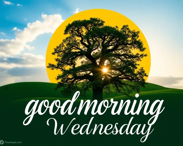 Nature-Inspired Design with Good Morning Wednesday Elegant