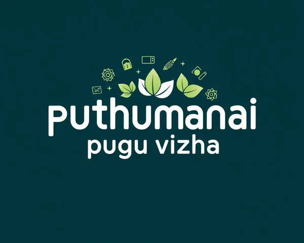 Nature Technology PutHumanAi Pugu Vizha Logo Illustration