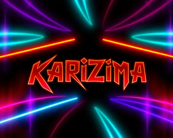 Neon Karizma Album Artwork with Prominent Band Logo