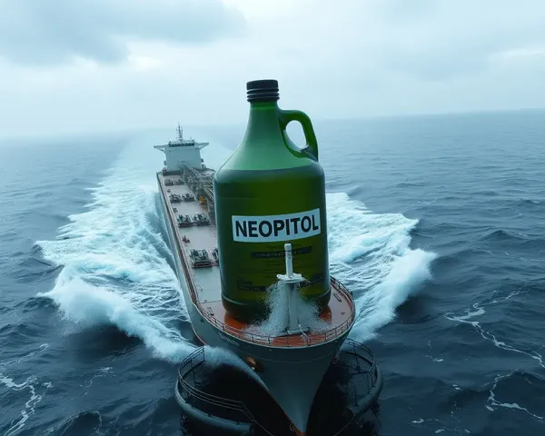Neopitol Oil on Stormy Oil Tanker