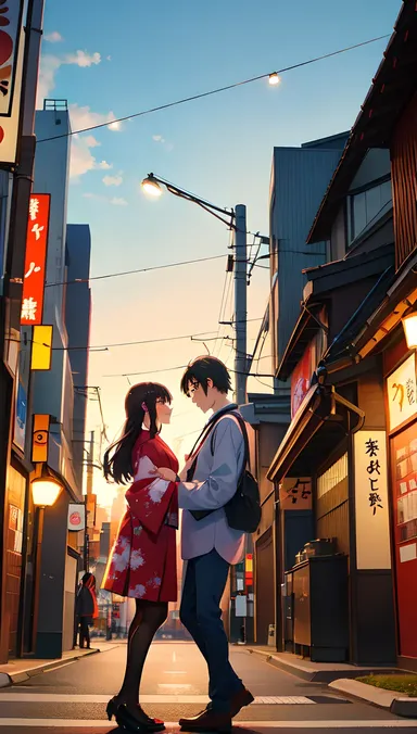 New Sexuality in Modern Tokyo Street Romance