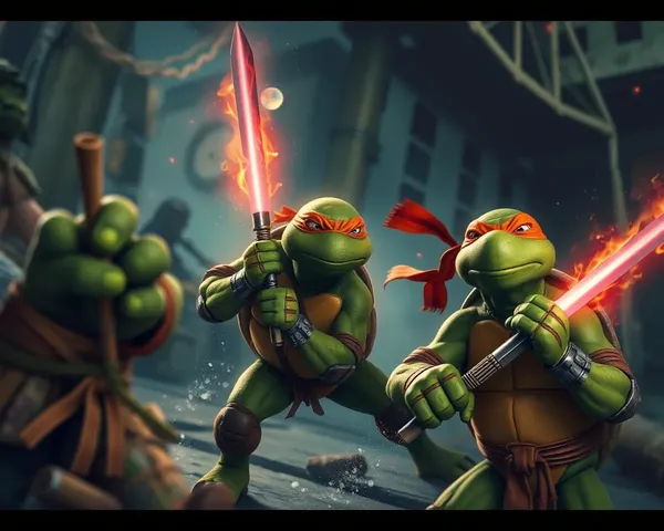 Ninja Turtle Images Unveiled in Vivid Detail