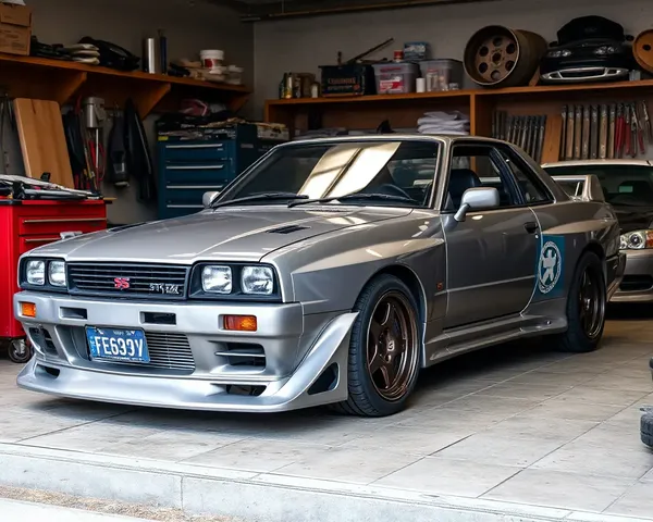 Nissan Skyline GTR R34 Garage Workshop Tools Parts