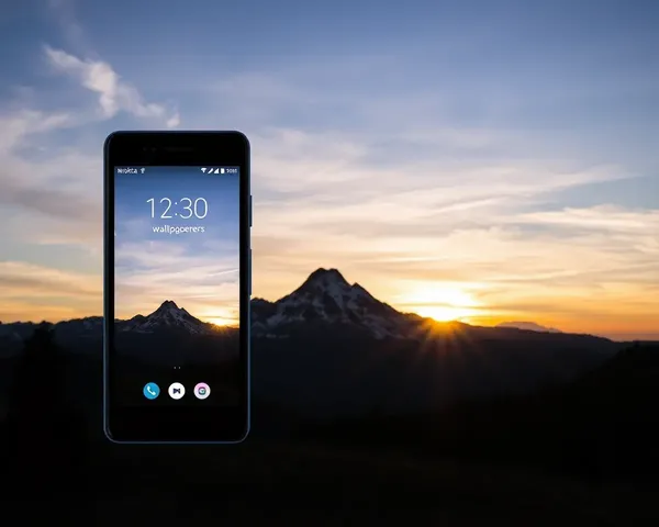 Nokia Wallpaper HD: Mountain Range at Sunrise