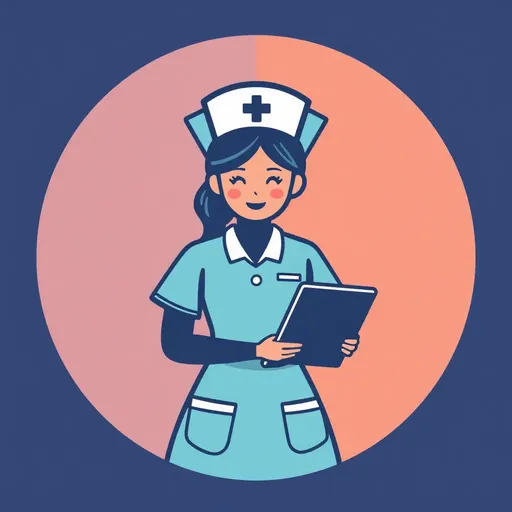 Nurse Icon: Embodying Empathy and Dedication to Patient Care