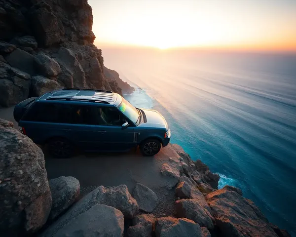 Ocean Cliffside Range Rover with Panoramic View