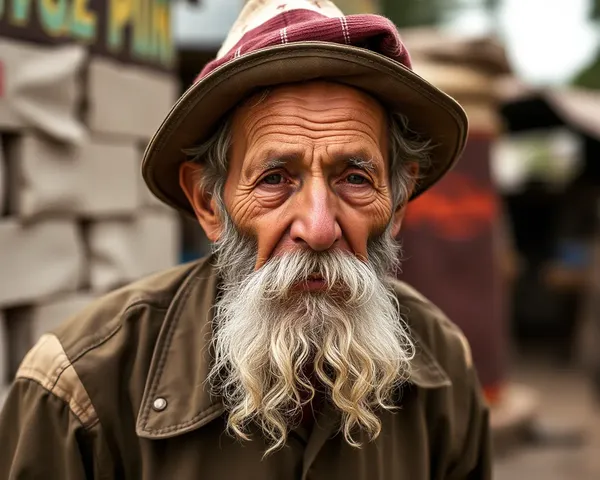 Old Man's Pictures Display Faded Images of Youth