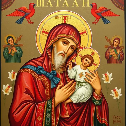 Orthodox Christian Icons of Faith and Devotion