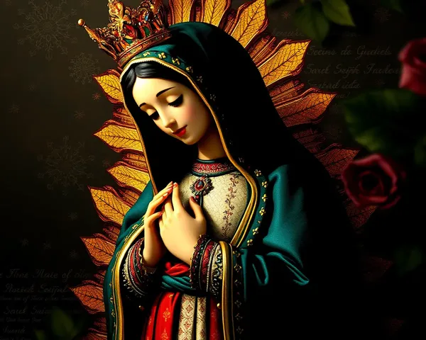 Our Lady of Guadalupe Image Appears