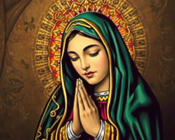 Our Lady of Guadalupe Image Symbol