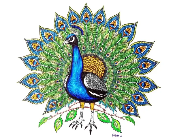 Peacock Drawing Images: Captivating Artistic Creations Unleashed
