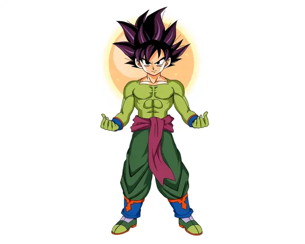 Piccolo Meditating with Dragon Ball Halo Energy