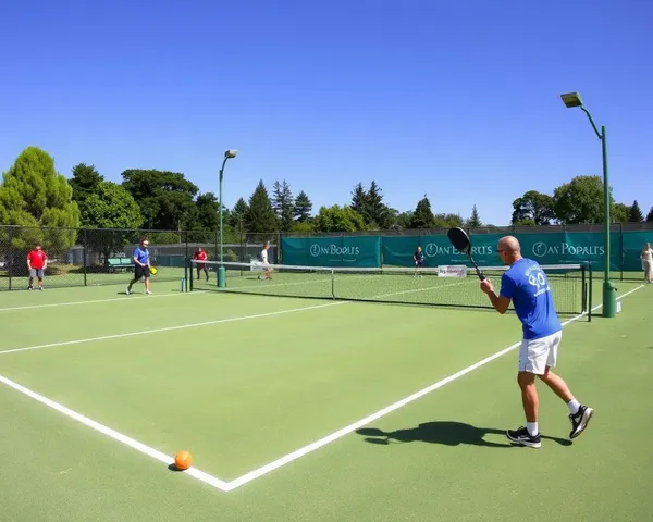 Pickleball Images Showcase Court Action and Excitement