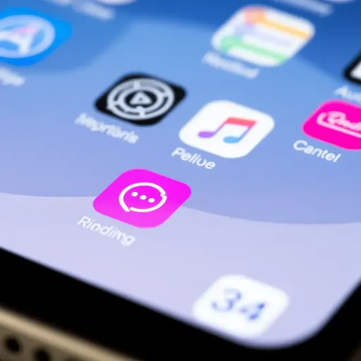 Pink App Icons for Enhanced Mobile Design