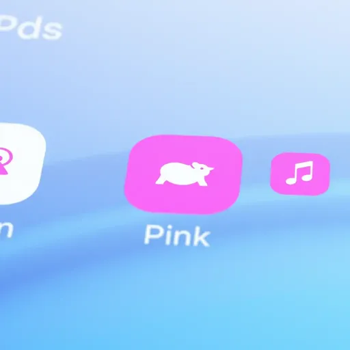 Pink App Icons for Unique User Experience