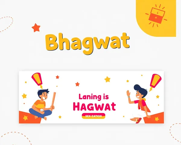 Playful Bhagwat Social Media Campaign Banner Design