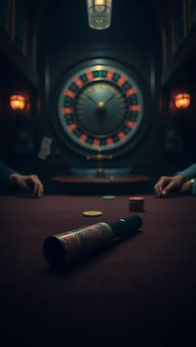 Poker Game with Buckshot and Roulette Wheel