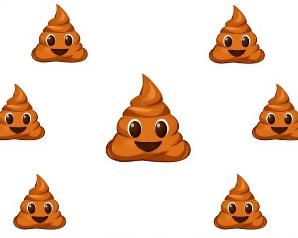 Poop Emoji Images for Creative Graphic Design