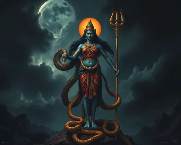 Powerful Nagavalli Guards the Unknown with Snakes