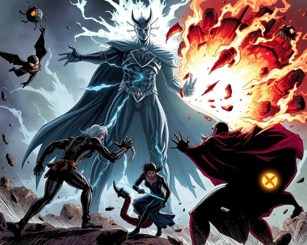 Powerful Villain Unleashes Dark Energy