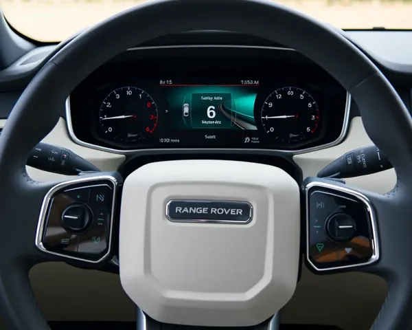 Premium Interior Features of Range Rover Velar Dashboard Unveiled