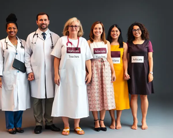 Professionals Unite in Advocate Dresses for Unity