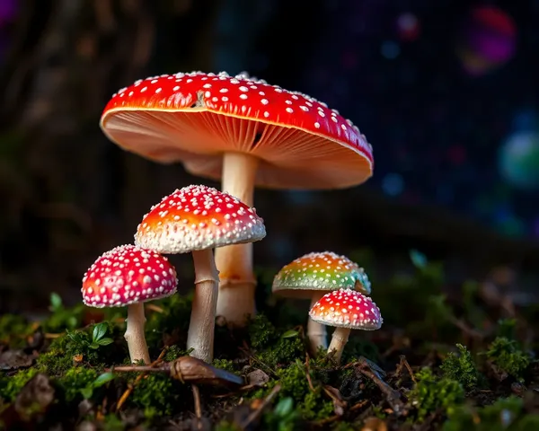 Psychedelic Mushroom Images Unveil Hidden Secrets of Nature