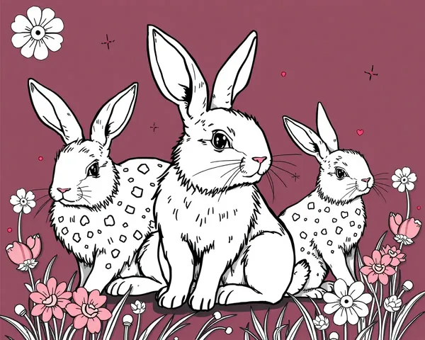 Rabbit Images to Color for Fun and Creativity