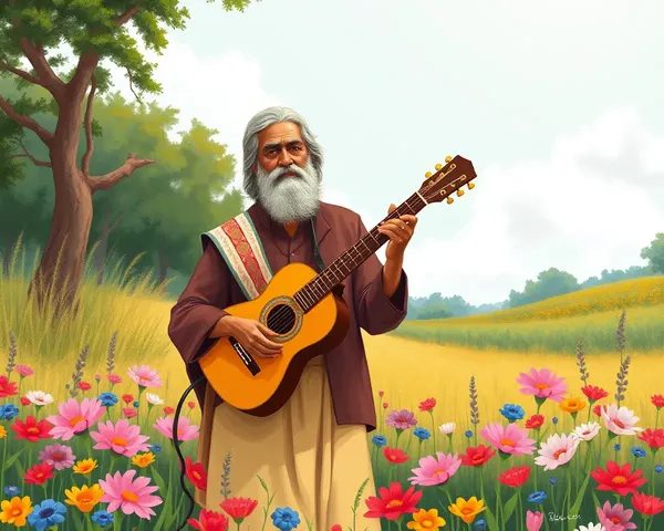 Rabindranath Tagore's Love for Music and Nature