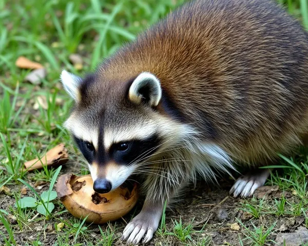 Raccoon Poop Images for Educational and Research Purposes