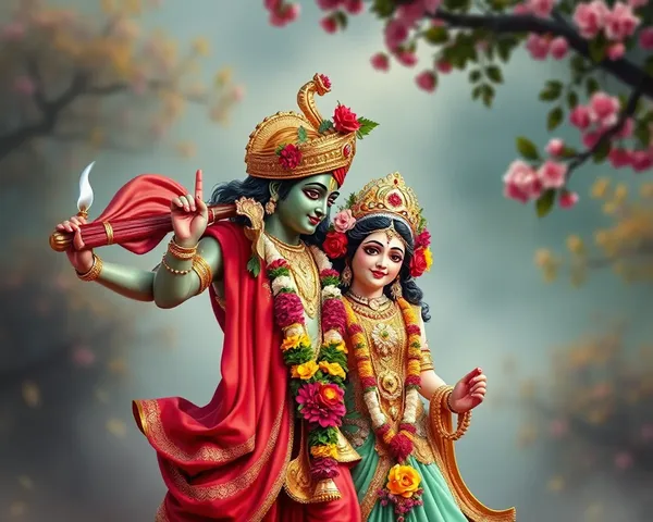 Radha Krishna Image Full HD in Beautiful Display