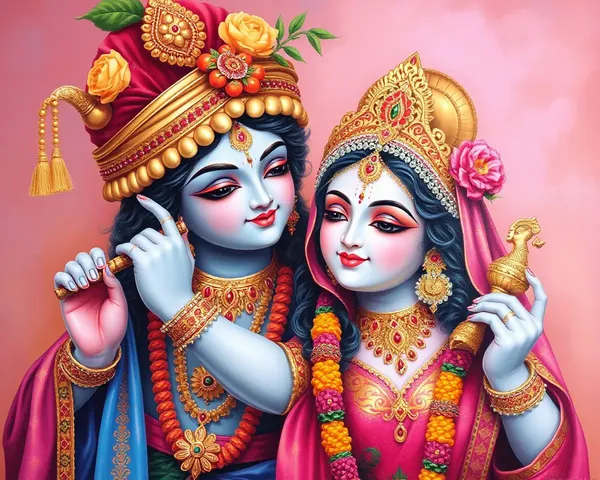 Radha Krishna Pictures for Painting Artistic Expression