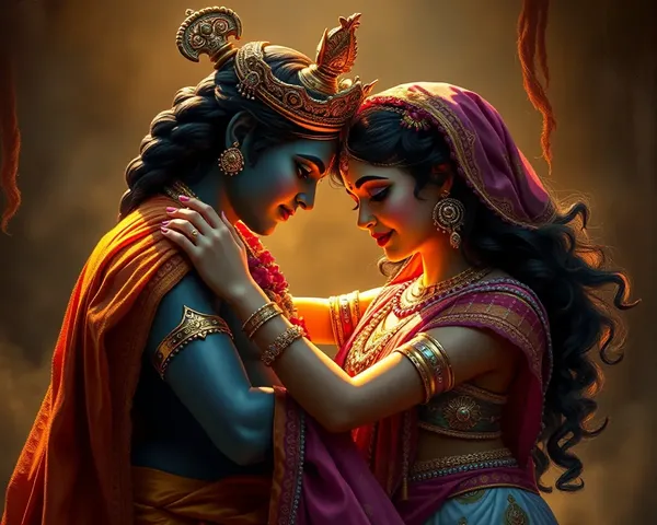 Radha Krishna Reunion After Long Separation