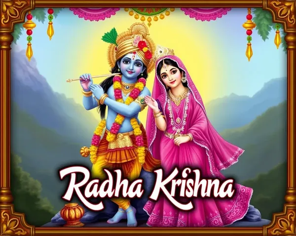Radha Krishna Serial Images and Their Artistic Representation