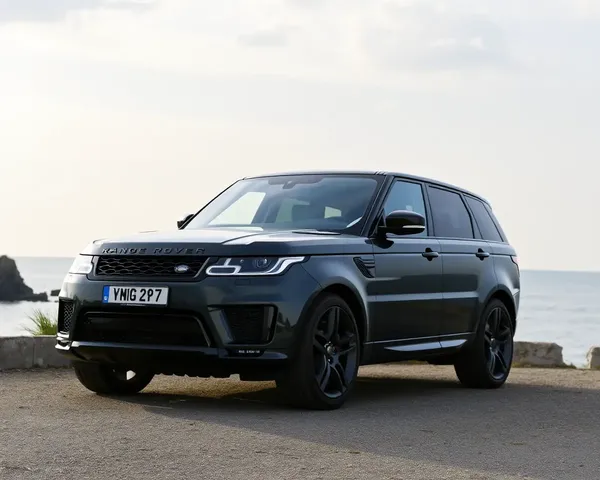 Range Rover Sport Parked in Scenic Coastal Area
