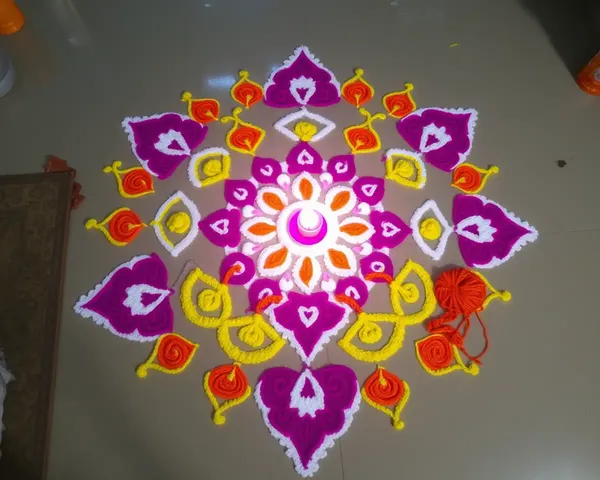 Rangoli Kolam Images: Traditional Indian Art Form
